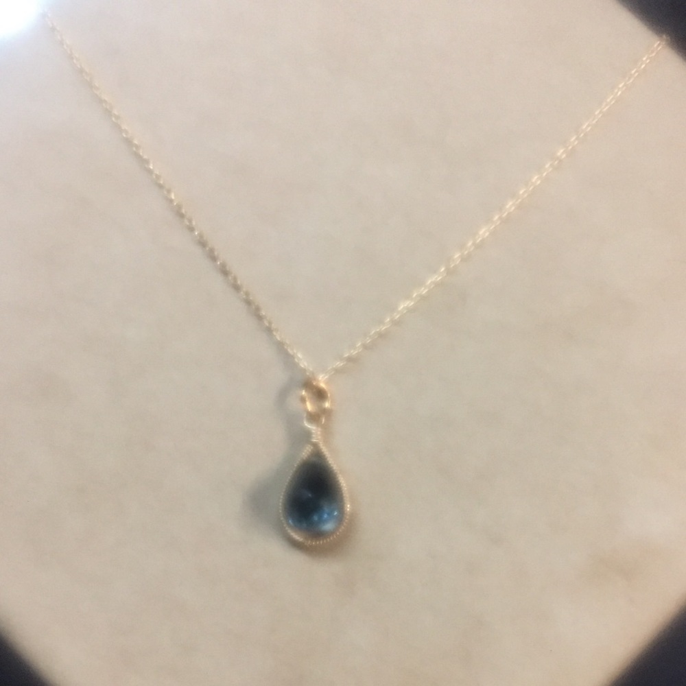 Wire wrap designed necklace